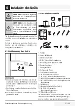 Preview for 27 page of Beko BHCB63640B User Manual