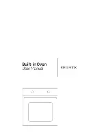 Beko BIF16300X User Manual предпросмотр