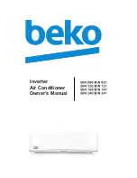 Preview for 1 page of Beko BIN 090 Owner'S Manual