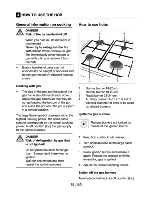 Предварительный просмотр 15 страницы Beko BK 6340 YDG User Manual