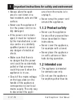 Preview for 6 page of Beko BKK 1174 SD User Manual