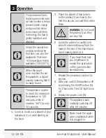 Preview for 12 page of Beko BKK 1176 SD User Manual