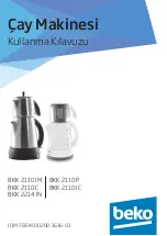 Beko BKK 2110 C User Manual preview