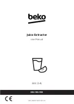 Beko BKK 2145 User Manual preview