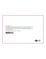 Preview for 3 page of Beko BKK 2164 P User Manual