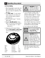 Preview for 18 page of Beko BKK 2174 User Manual