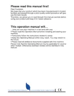 Preview for 2 page of Beko BKK-2177 Instructions For Use Manual