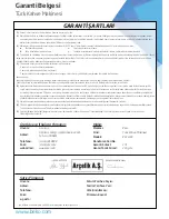 Предварительный просмотр 151 страницы Beko BKK 2300 User Manual