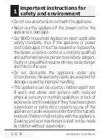 Preview for 6 page of Beko BKK 3050 HB User Manual