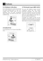 Preview for 27 page of Beko BKS 1510 User Manual