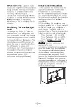 Preview for 10 page of Beko BLQSDW377 Instructions Of Use