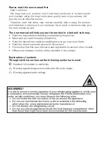 Preview for 3 page of Beko BLSA160K3SN Instructions Of Use