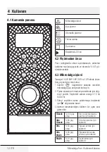 Preview for 12 page of Beko BMD 220 K Retro User Manual