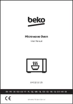 Preview for 1 page of Beko BMGB20212B User Manual