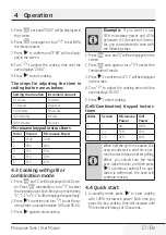 Preview for 17 page of Beko BMGB25333DX User Manual