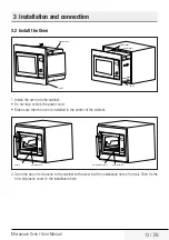 Preview for 13 page of Beko BMOB17131X User Manual