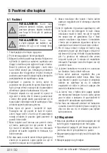 Preview for 220 page of Beko BMOB17131X User Manual