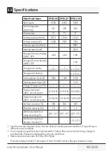 Preview for 49 page of Beko BPN109C User Manual