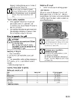 Предварительный просмотр 19 страницы Beko BS 530 User Manual