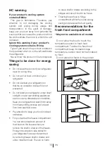 Preview for 11 page of Beko BTM510W User Manual