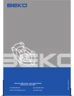 Preview for 24 page of Beko BWD 6421 Installation & Operating Instructions And Washing Guidance