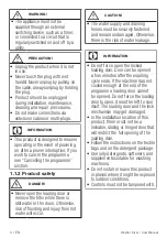 Preview for 4 page of Beko BWD7541IG User Manual