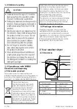 Preview for 8 page of Beko BWD7541IG User Manual