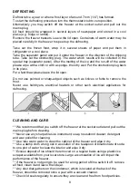 Предварительный просмотр 10 страницы Beko CCF298W Instructions Manual