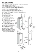 Preview for 9 page of Beko CCFM3581VW Instructions Of Use