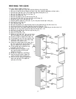 Preview for 8 page of Beko CDA 540 Installation, Operation & Food Storage Instructions