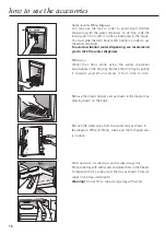 Preview for 16 page of Beko CDA751F Installation, Operating & Food Storage Instructions