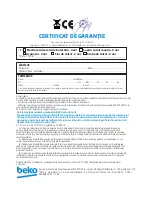 Предварительный просмотр 165 страницы Beko CEG5311X User Manual