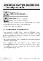 Предварительный просмотр 252 страницы Beko CEG5331X User Manual