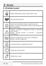 Предварительный просмотр 254 страницы Beko CEG5331X User Manual