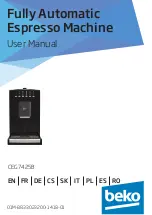 Beko CEG7425B User Manual предпросмотр