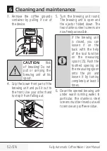 Предварительный просмотр 52 страницы Beko CEG7425B User Manual