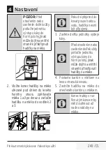 Предварительный просмотр 243 страницы Beko CEG7425B User Manual