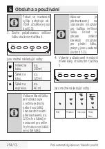 Предварительный просмотр 254 страницы Beko CEG7425B User Manual