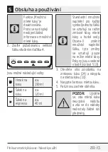 Предварительный просмотр 259 страницы Beko CEG7425B User Manual