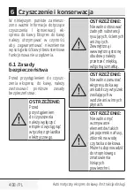 Предварительный просмотр 498 страницы Beko CEG7425B User Manual