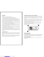 Preview for 5 page of Beko CF-390 Operating Instructions Manual