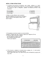 Preview for 5 page of Beko CF625W Operating Instructions Manual