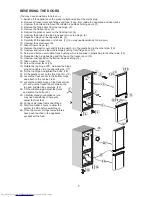 Preview for 8 page of Beko CF6563W Installation & Operation Instructions