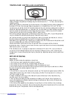 Preview for 10 page of Beko CF6563W Installation & Operation Instructions