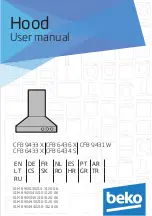 Beko CFB 6433 X User Manual preview