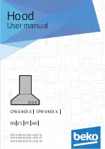 Preview for 1 page of Beko CFB 6463 X User Manual