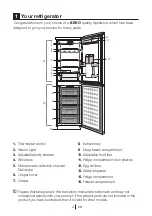 Preview for 4 page of Beko CFD640B Installation, Operation & Food Storage Instructions