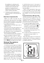 Preview for 6 page of Beko CFD640B Installation, Operation & Food Storage Instructions