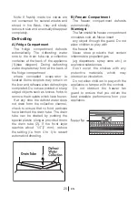 Предварительный просмотр 20 страницы Beko CFD640B Installation, Operation & Food Storage Instructions