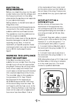 Preview for 6 page of Beko CFD6914APB Installation, Operation & Food Storage Instructions